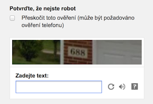 CAPTCHA - Pklad