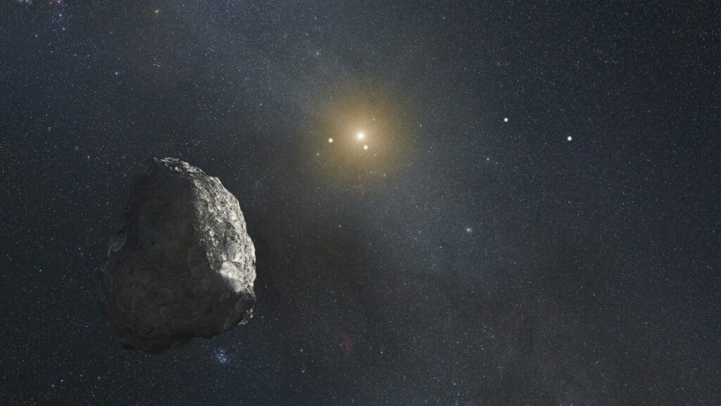 an artist's rendering of an object in the sky