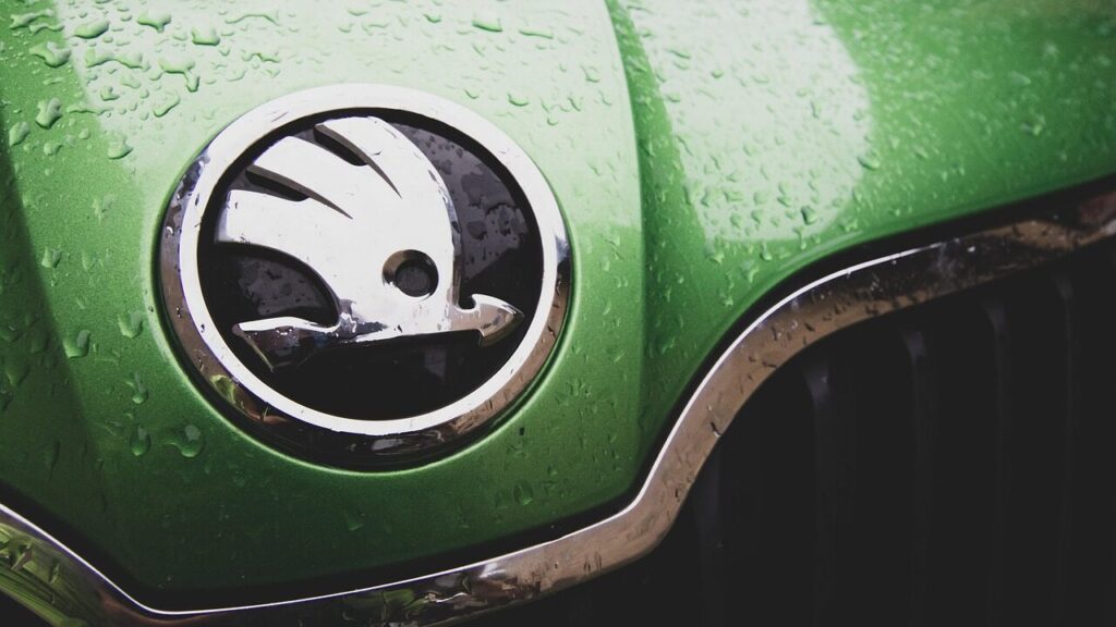 car, skoda, auto, vehicle, automotive, racing, motor, automobile, car wallpapers, green car, pkw, drive