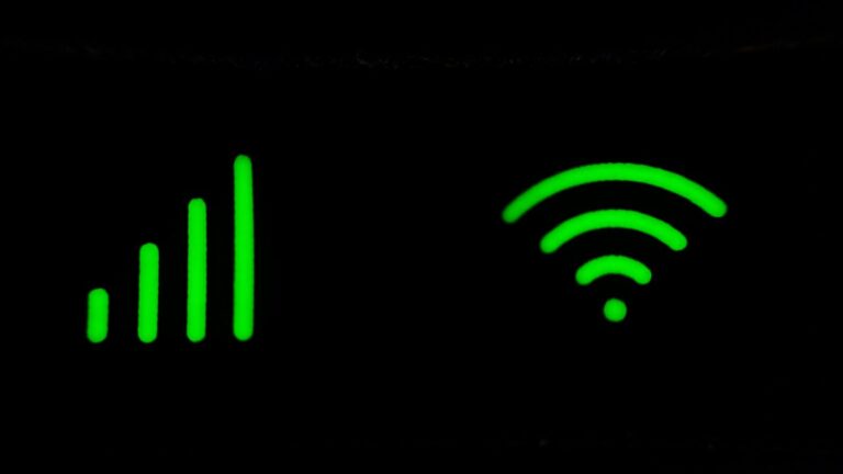 green and black digital device